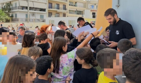 ΟΦΗ BC: Επίσκεψη σε δημοτικά σχολεία της πόλης (φωτογραφίες)