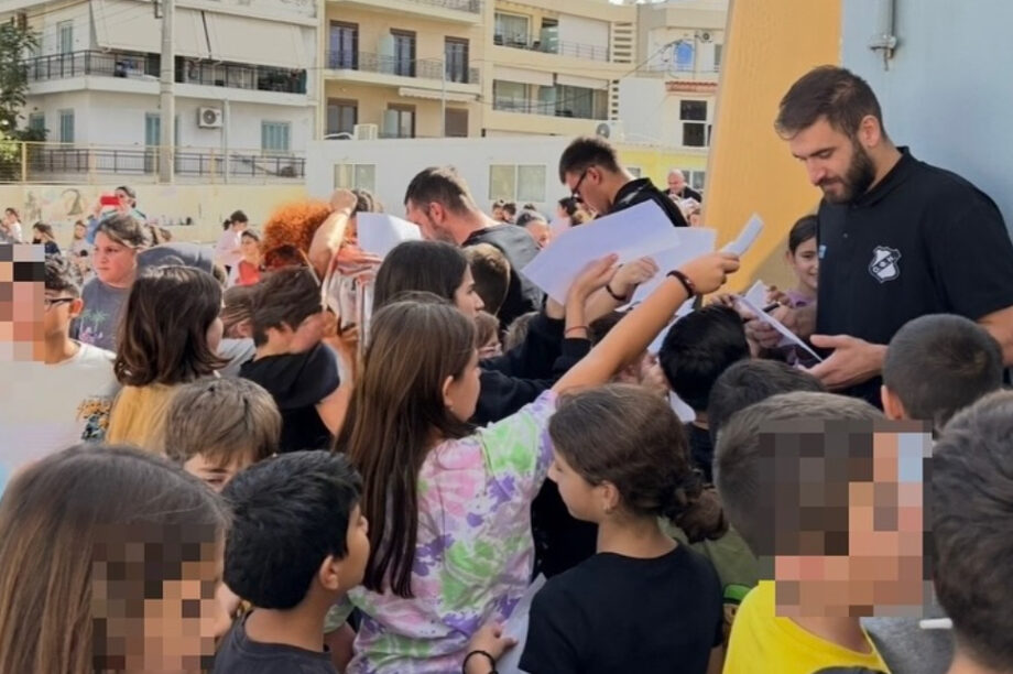 ΟΦΗ BC: Επίσκεψη σε δημοτικά σχολεία της πόλης (φωτογραφίες)