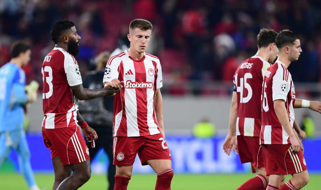 Champions League: Έχασε τη νίκη μέσα από τα χέρια του ο Ολυμπιακός