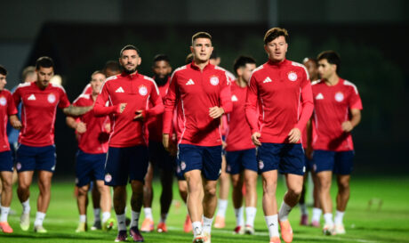 Ολυμπιακός προπόνηση