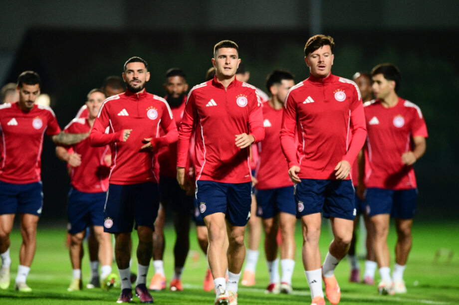 Ολυμπιακός προπόνηση