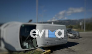 Σοβαρό τροχαίο στην Εύβοια με τραυματίες (φωτο)