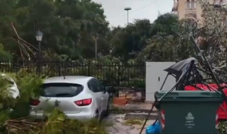 Πάτρα ανεμοστρόβιλος