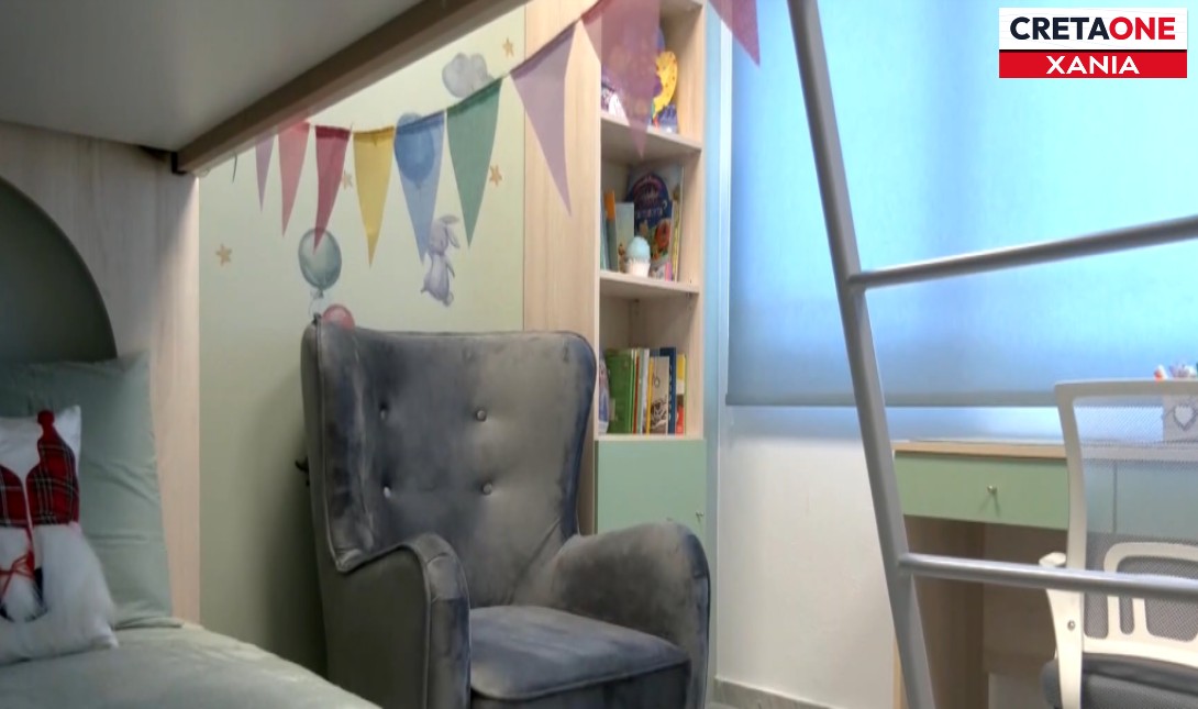 Χανιά: Ένας ζεστός και φιλόξενος χώρος παιδιών στη Διεύθυνση Αστυνομίας (φωτογραφία)
