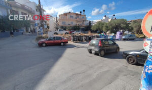 Το σταυροδρόμι της «προσευχής» στο Ηράκλειο – Δείτε φωτογραφίες από το σημείο