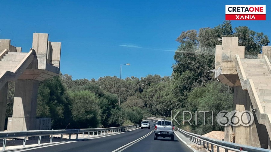Χανιά: Τοποθέτηση μεταλλικής γέφυρας στη Γεωργιούπολη