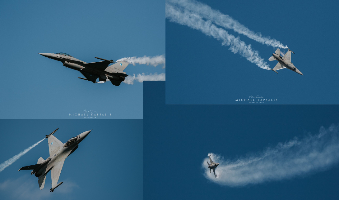 «Φιέστα» F-16 στο Ηράκλειο – Δείτε εντυπωσιακές εικόνες δια χειρός Μιχάλη Καψάλη