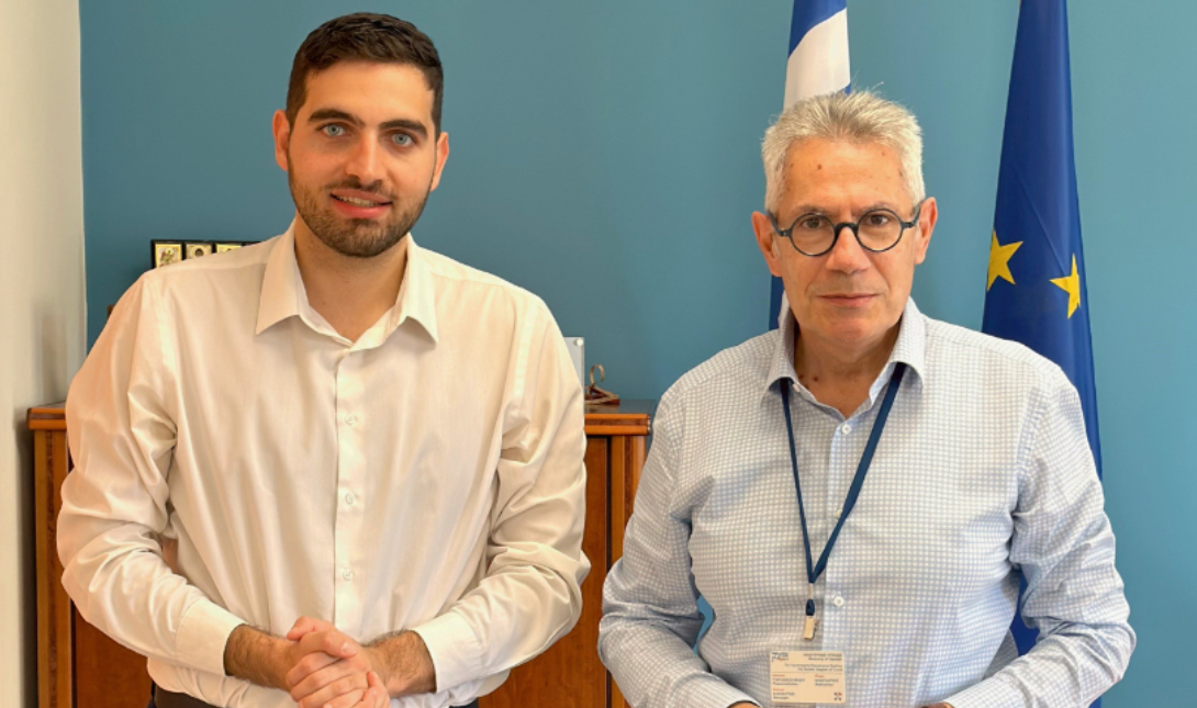 Ο Κωνσταντίνος Κεφαλογιάννης επισκέφτηκε τον Διοικητή της 7ης ΥΠΕ, Νεκτάριο Παπαβασιλείου