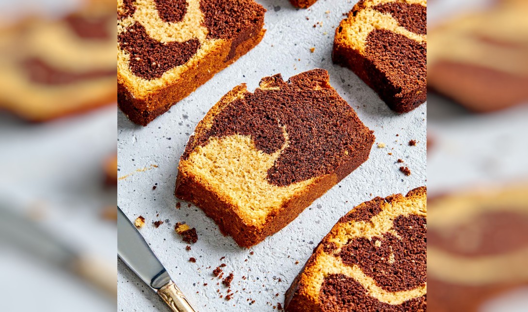 Κέικ βανίλια – σοκολάτα με καφέ