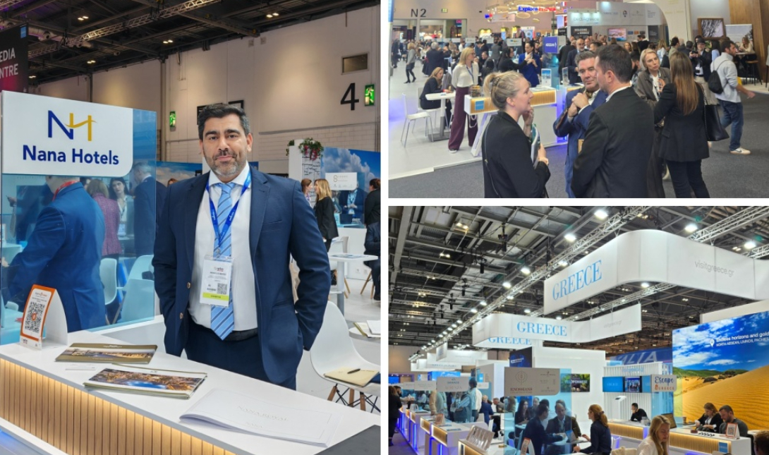 Δυναμική παρουσία των Nana Hotels στην World Travel Market London 2025