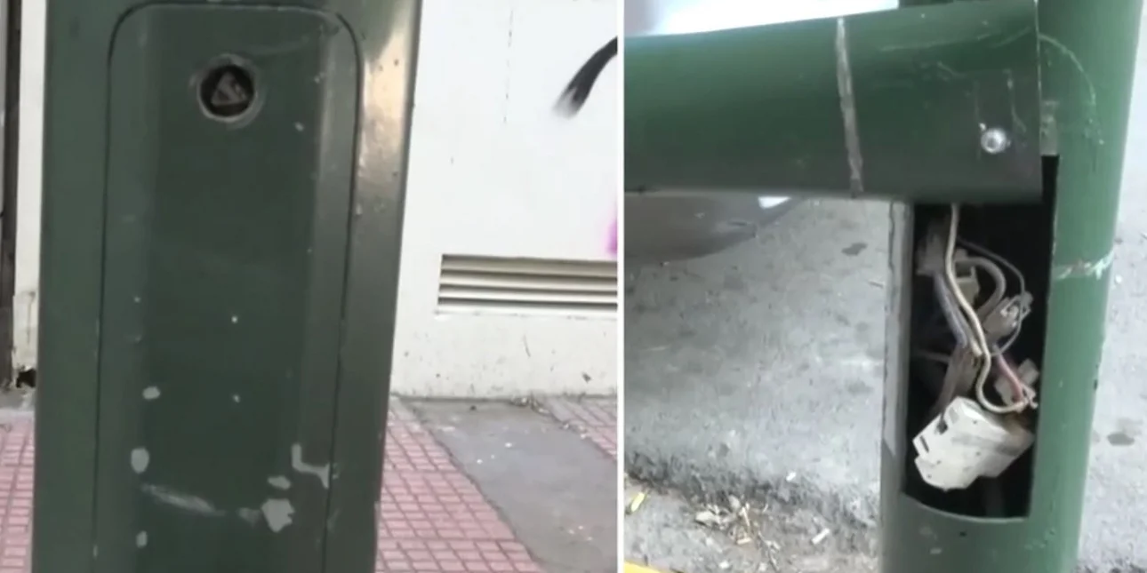 Απίστευτο: Ανοίγουν τις κολώνες φωτισμού και αρπάζουν τον χαλκό – Έχουν κλαπεί πάνω από 1.200 μέτρα καλωδίων