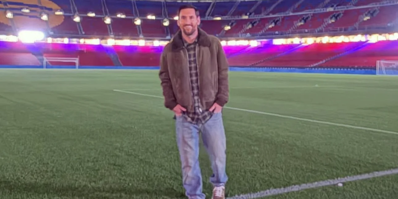 Ο Μέσι επισκέφτηκε το νέο Καμπ Νου -«Ελπίζω μια μέρα να μπορέσω να επιστρέψω»