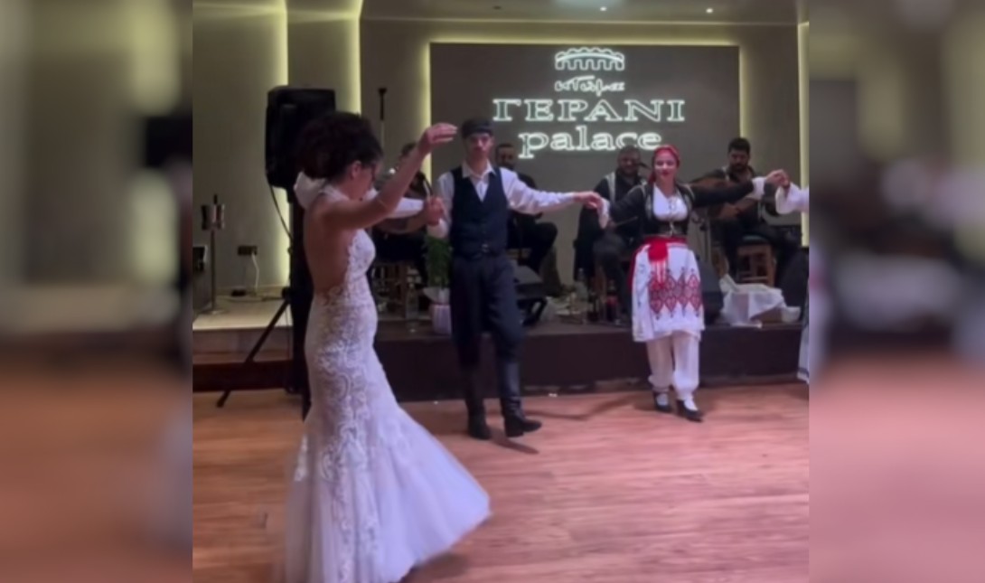 Ρέθυμνο: Η νύφη που «μάγεψε» τους καλεσμένους με τις… χορευτικές της ικανότητες (βίντεο)