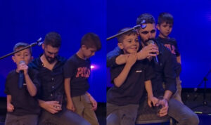 Πασίγνωτος Κρητικός καλλιτέχνης τραγουδάει μαζί με τους γιους του (βίντεο)