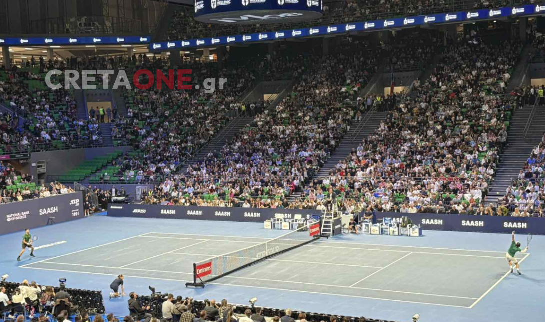 Μοναδική βραδιά για το παγκόσμιο τένις στο ΟΑΚΑ: Παρών και ο Κυριάκος Μητσοτάκης