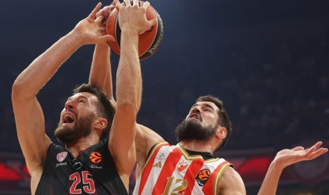 Ερυθρός Αστέρας – Ολυμπιακός 91-80: «Λύγισαν» στο Βελιγράδι οι «ερυθρόλευκοι»