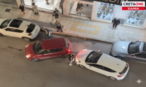 Χανιά: Άναψαν τα αίματα για μια θέση πάρκινγκ στο κέντρο της πόλης! – Δείτε βίντεο
