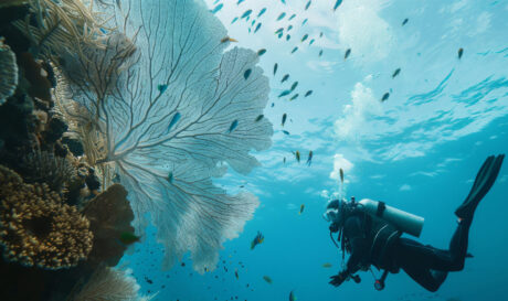 Δύτης καταδυτικό πάρκο