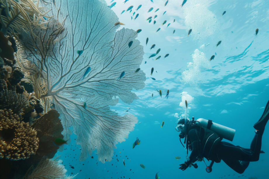 Δύτης καταδυτικό πάρκο