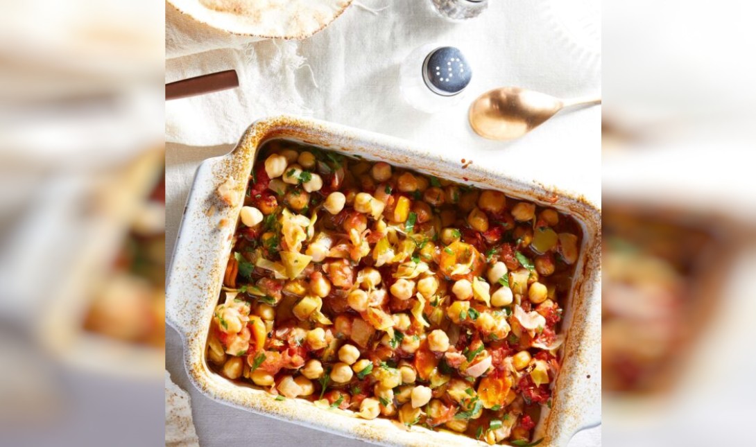 Ρεβυθάδα με μήλα