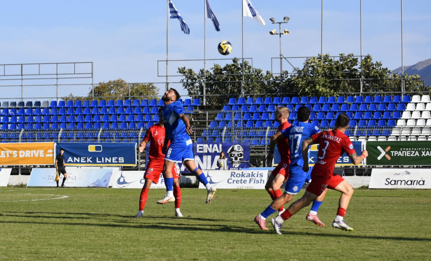 Νέα “γκέλα” για τα Χανιά, ήττα 2-0 από τον Πανιώνιο