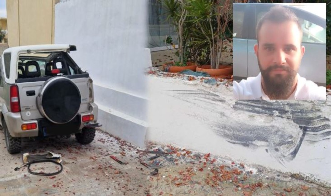 Χανιά: Θλίψη για τον 37χρονο Λάζαρο που έχασε τη ζωή του σε τροχαίο στην Αγία Μαρίνα