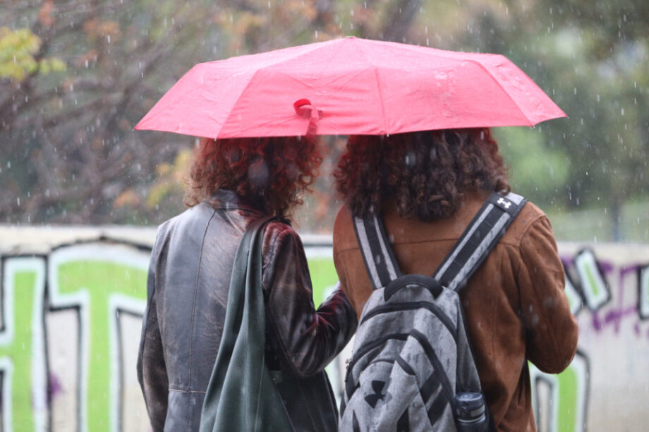 Βροχή καταιγίδα καιρός