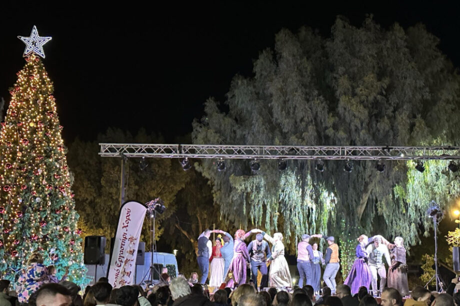 Χριστουγεννιάτικες εκδηλώσεις Δήμος Ηρακλείου πλατεία Ελευθερίας