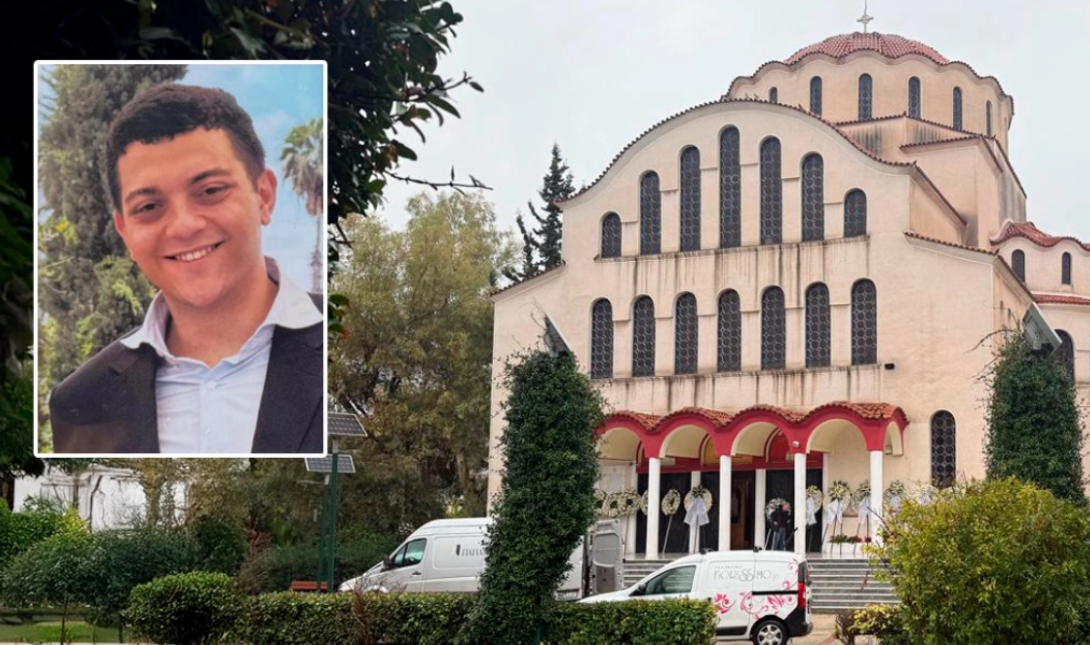 Σπαραγμός στην κηδεία του 24χρονου Σωτήρη που σκοτώθηκε στο τροχαίο στη Λούτσα – Δείτε βίντεο