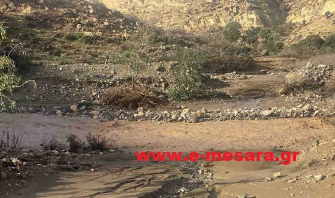 Μεσαρά: Πολλά προβλήματα στο δρόμο από Οδηγήτριας προς Αγιοφάραγγο