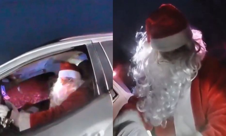 Οχάιο: Άγιος Βασίλης συνελήφθη για υπερβολική ταχύτητα (βίντεο)