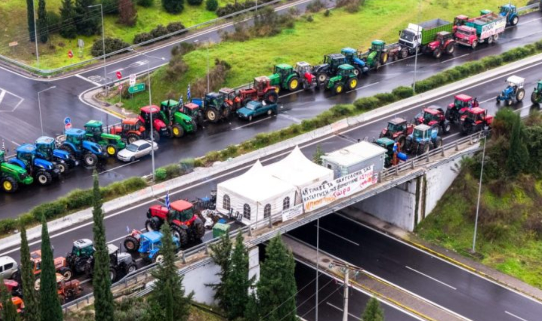 Μπλόκα αγρότες