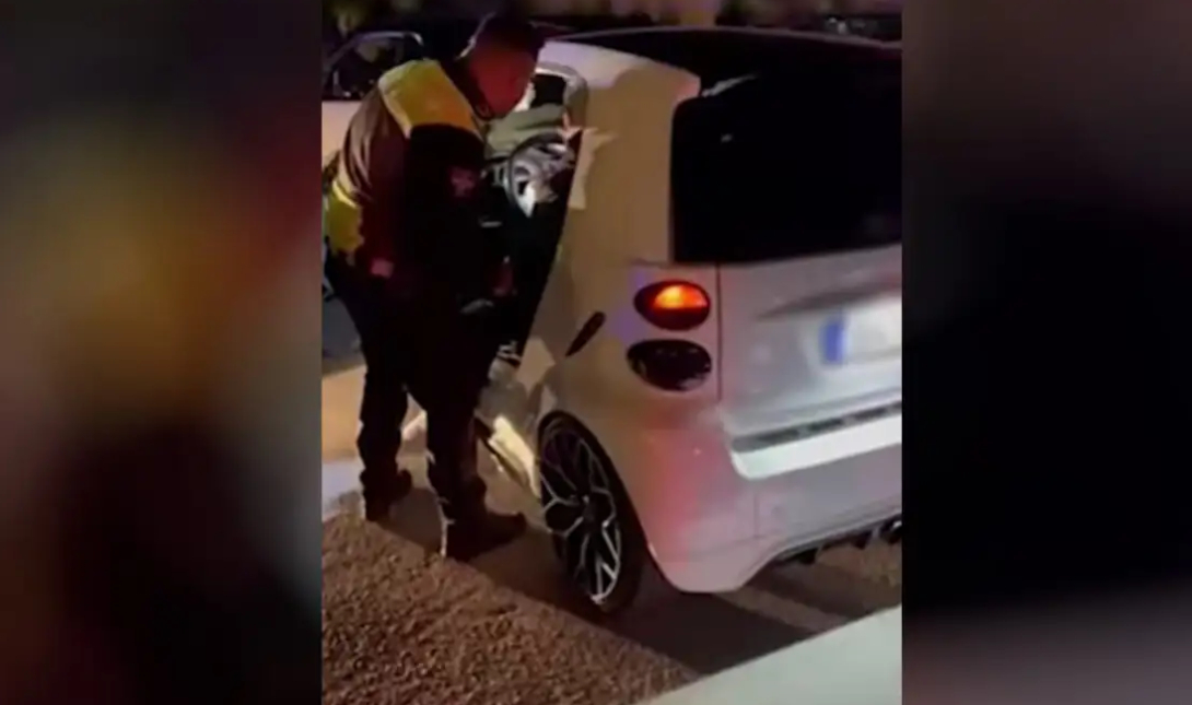 Μπλόκο της Τροχαίας σε κόντρες αυτοκινήτων – Δείτε βίντεο