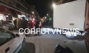 Τροχαίο ατύχημα μεταξύ φορτηγού και μοτοσικλέτας – Στο νοσοκομείο ο δικυκλιστής