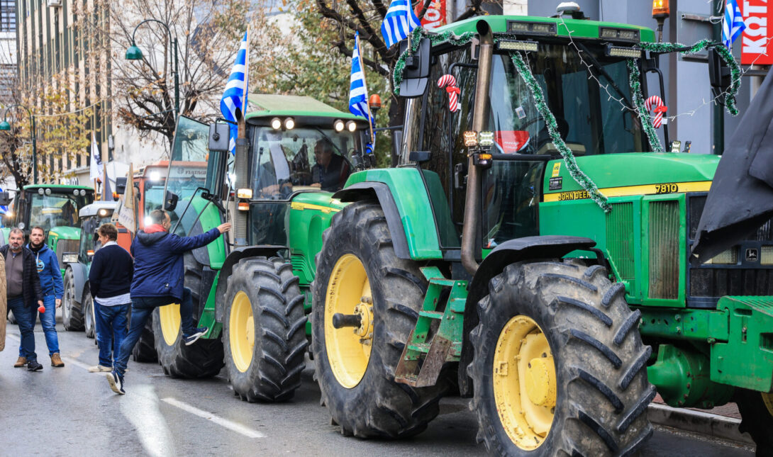 Μπλόκα αγρότες