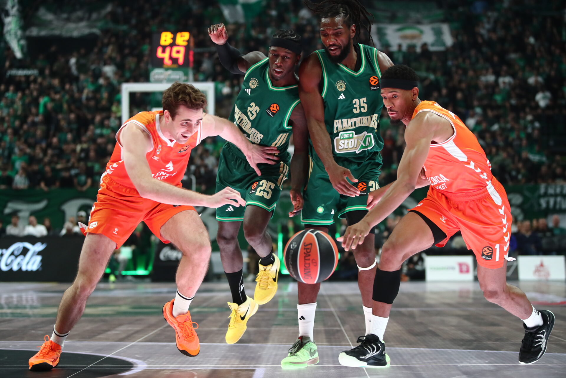 Euroleague: Ψυχρολουσία για τον Παναθηναϊκό, ήττα 89-79 από τη Βαλένθια