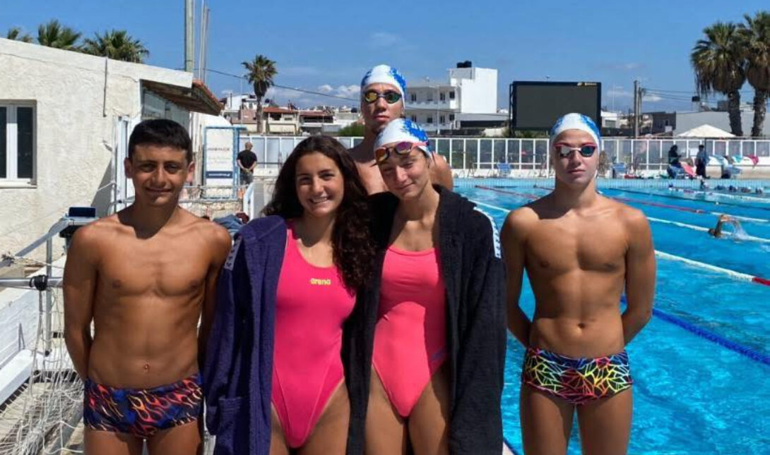 Σημαντικές διακρίσεις ο «Ωρίωνας» το χειμερινό κύπελλο κολύμβησης