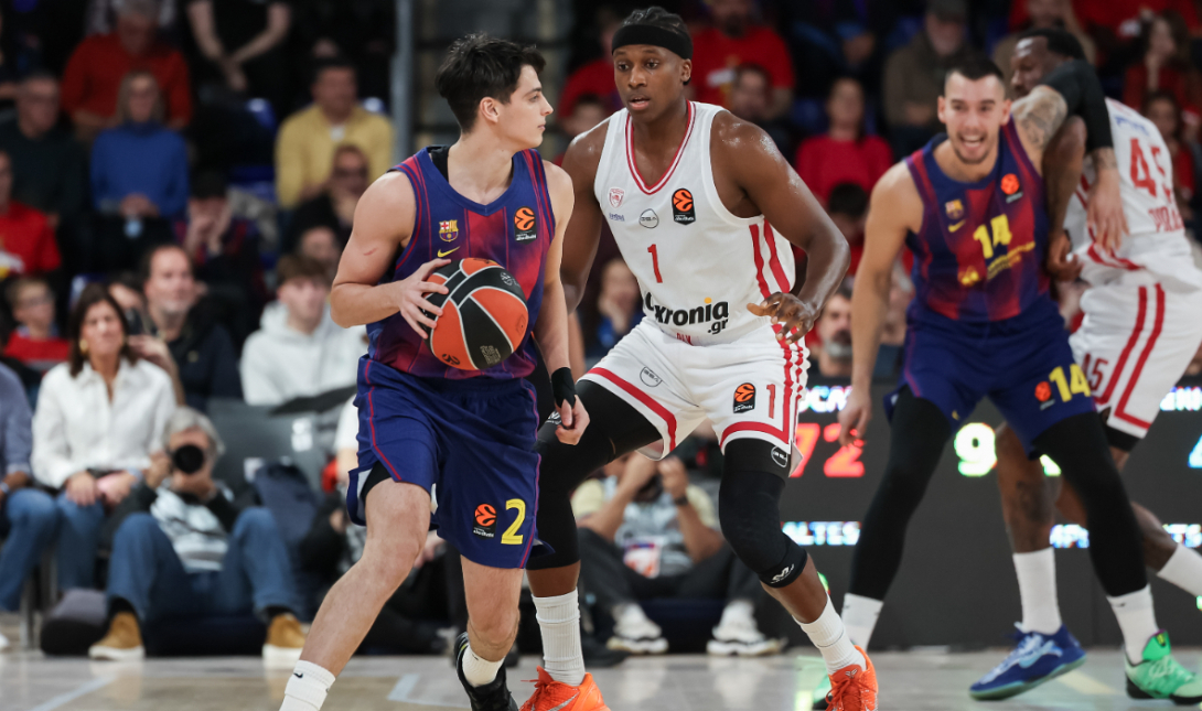 Euroleague: Κατώτερος των περιστάσεων ο Ολυμπιακός, έχασε 98-85 από την Μπαρτσελόνα