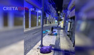 Ηράκλειο: Γεμάτη με σκουπίδια η μικρή Έβανς ενώ οι γιορτές πλησιάζουν (φωτογραφία)