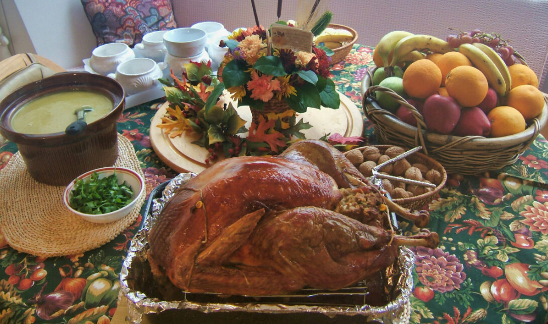 Γαλοπούλα Χριστουγεννιάτικο τραπέζι