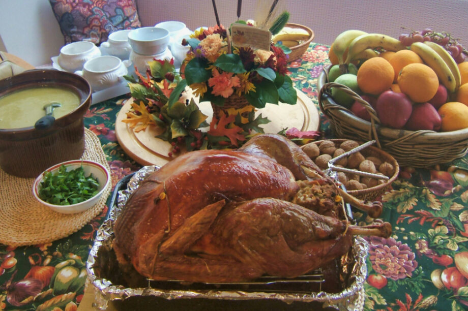 Γαλοπούλα Χριστουγεννιάτικο τραπέζι