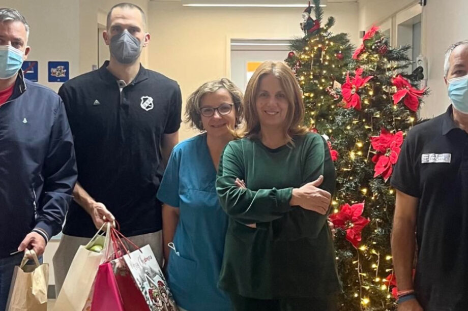 ΟΦΗ BC: Επίσκεψη αγάπης στην Αιματολογική Κλινική Παίδων του ΠΑΓΝΗ