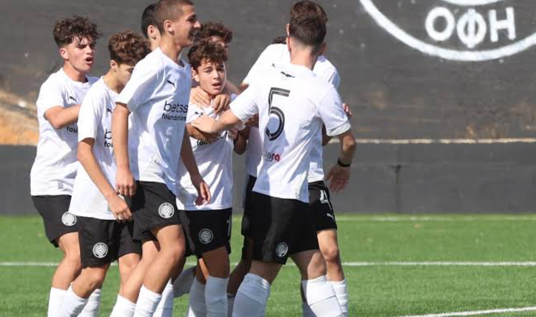 ΟΦΗ: Ισόπαλη 2-2 η Κ15 κόντρα στον Παναθηναϊκό