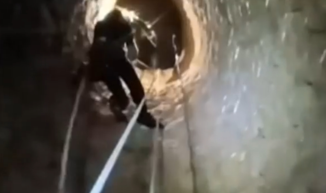 Επιχείρηση διάσωσης της 13χρονης που έπεσε σε πηγάδι – Βίντεο ντοκουμέντο