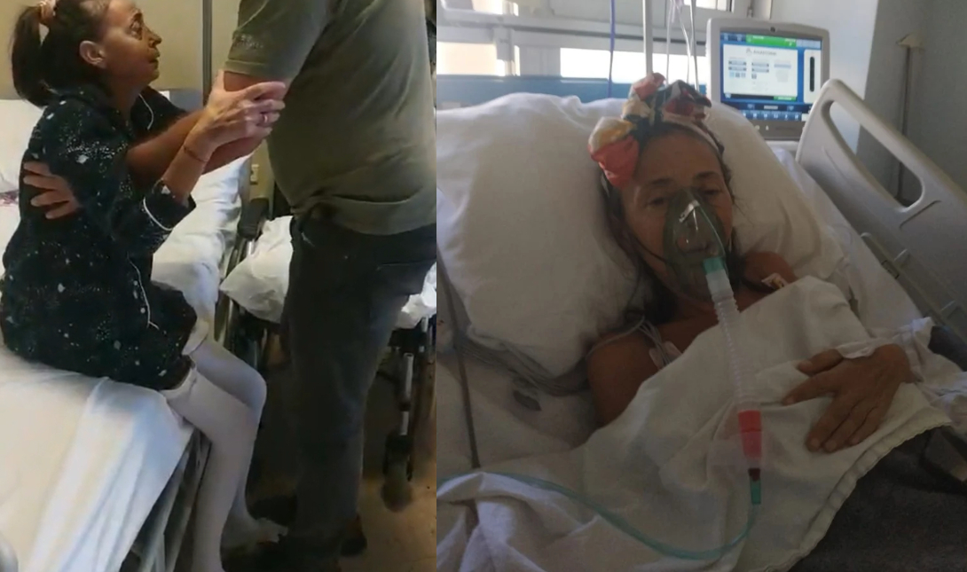 Κρήτη: Μάχη για τη ζωή της δίνει εδώ και 1,5 χρόνο η 45χρονη Μαρία μετά από λάθος μετάγγιση αίματος – Έχει μείνει 35 κιλά