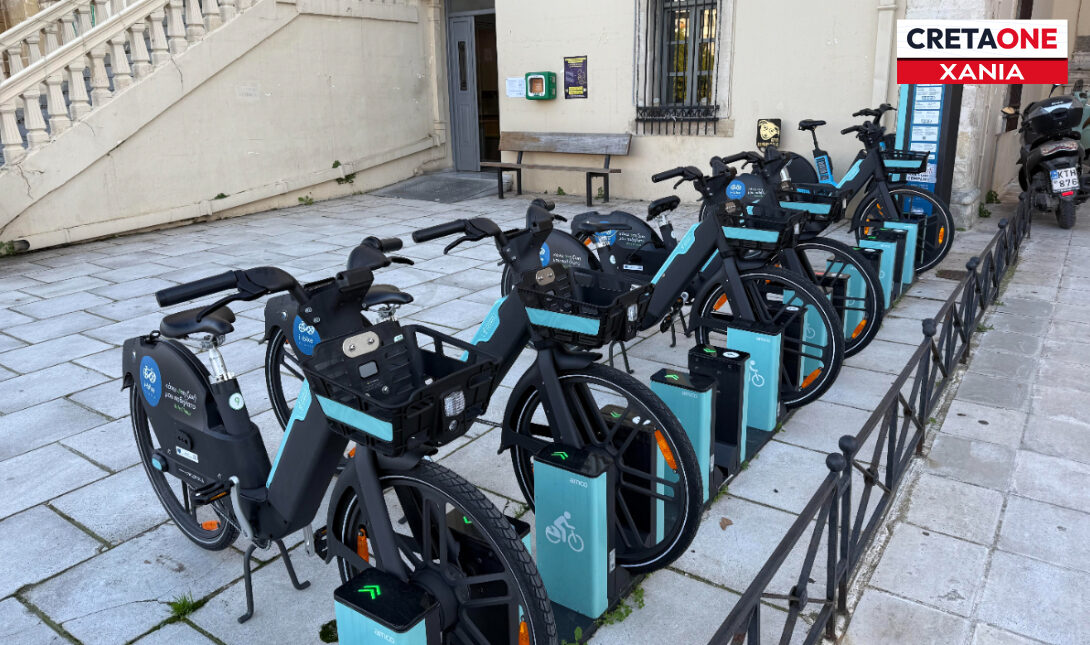 Χανιά: Σε πιλοτική εφαρμογή τα νέα ηλεκτρικά κοινόχρηστα ποδήλατα του Δήμου