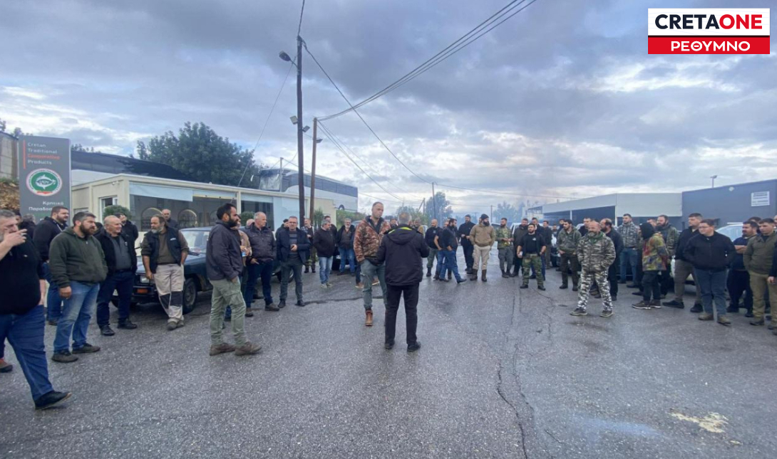 Στο Ηράκλειο οι αγρότες του Ρεθύμνου – Συμμετοχή στο συλλαλητήριο