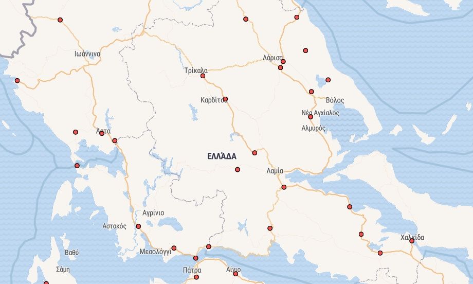 Οδηγός διέλευσης από τα μπλόκα – Χάρτης των αγροτικών κινητοποιήσεων