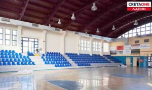Λασίθι: Aναβαθμίζεται το κλειστό σχολικό γυμναστήριο Αγίου Νικολάου
