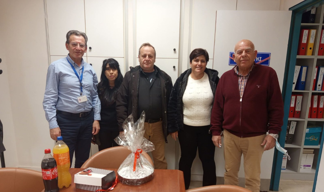 Βασιλόπιτα, ευχές και γιορτινά χαμόγελα στο νοσοκομείο Ρεθύμνου